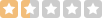 1.5 star rating